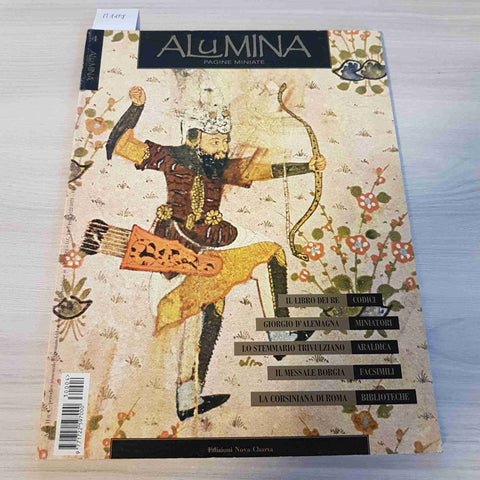 ALUMINA PAGINE MINIATE 4 libro dei re giorgio d'alemagna borgia NOVA CHARTA