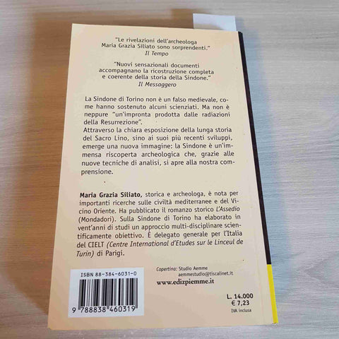 IL MISTERO DELLA SINDONE Gesu' Nazareno MARIA GRAZIA SILIATO - PIEMME - 2001