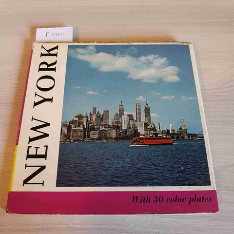 NEW YORK WITH 30 COLOR PLATES - ERICA ANDERSON - WILHELM ANDERMANN VERLAG - 1960