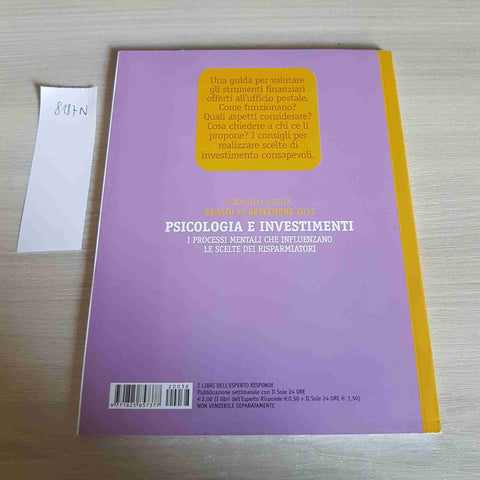 IL RISPARMIO POSTALE 29-RISPARMIO & INVESTIMENTI IN TEMPO DI CRISI-SOLE 24 O