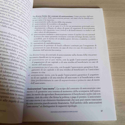 LE POLIZZE VITA 8 - RISPARMIO & INVESTIMENTI IN TEMPO DI CRISI - SOLE 24 ORE