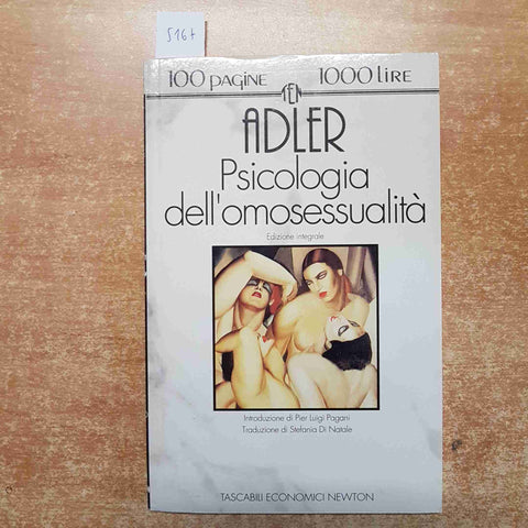 ADLER PSICOLOGIA DELL'OMOSESSUALITA' 1994 NEWTON COMPTON omosessuale gay