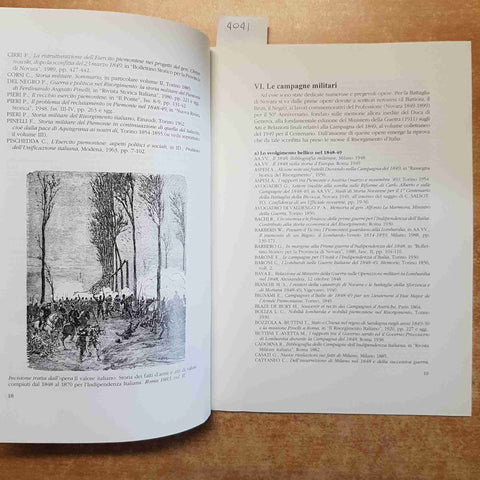 LA BIBLIOGRAFIA E LE MEDAGLIE DELLA BATTAGLIA DI NOVARA DEL 23 MARZO 1849 GUERRA