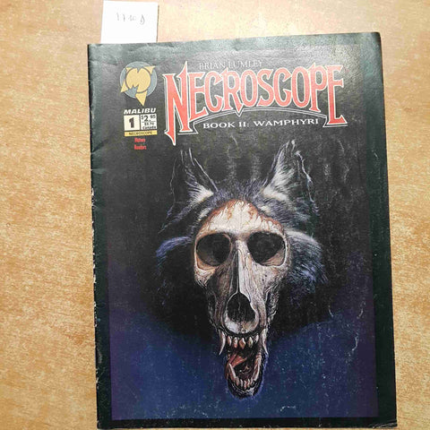 NECROSCOPE 1 book II: wamphyri BRIAN LUMLEY 1993 MALIBU COMICS  mature readers