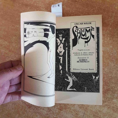 OSCAR WILDE - SALOME' 1996 BUR TEATRO illustrato da AUBREY BEARDSLEY