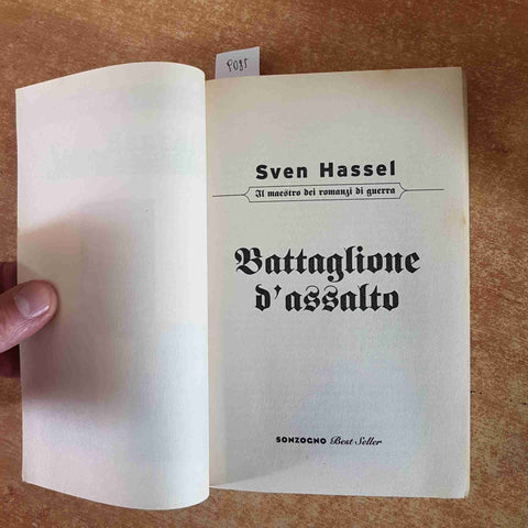 SVEN HASSEL Battglione d'assalto 1999 SONZOGNO terzo reich maledetti da Dio