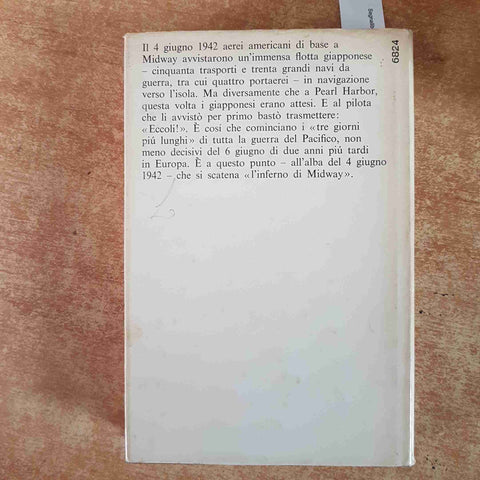 L'INFERNO DI MIDWAY T.V. Tuleja 1968 MONDADORI presadiretta YAMAMOTO 1°edizione