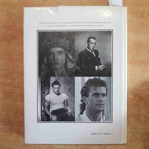 LEADING MEN welch and brody 1987 CRESCENT BOOK BRANDO GIBSON BOGART VALENTINO