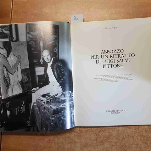 ABBOZZO PER UN RITRATTO DI LUIGI SALVI PITTORE Giorgio Ruggeri 1983 SELEARTE  bg