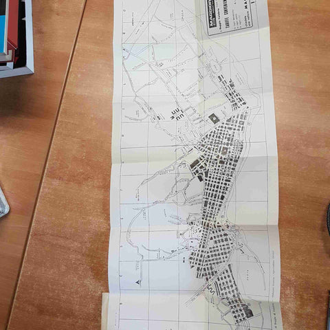 GUIDA TASCABILE DI REGGIO CALABRIA edizione scuncia 1969 pianta toponomastica