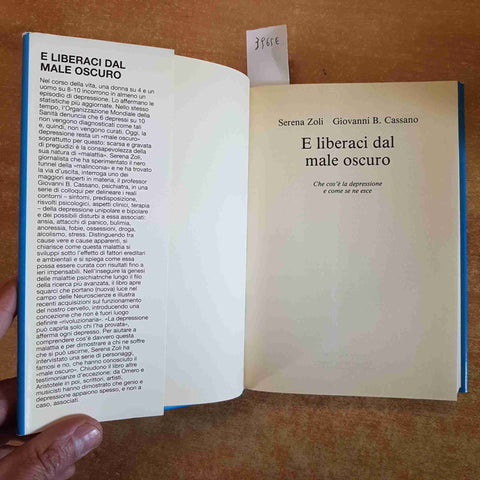 E LIBERACI DAL MALE OSCURO cos'e' la depressione e come se ne esce  CASSANO