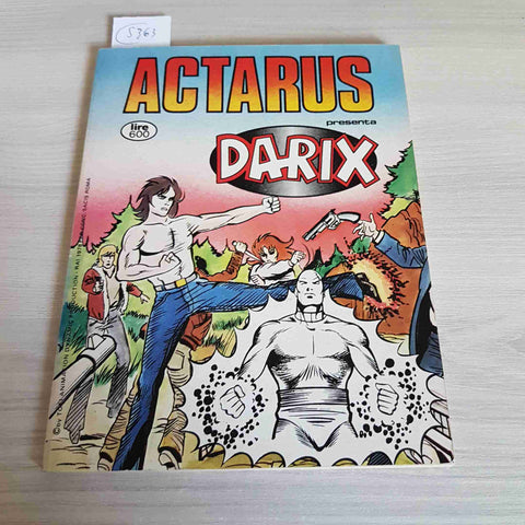 ACTARUS presenta DARIX n° 11 ottobre 1980 edizioni flash