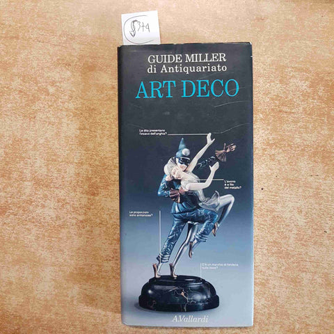 GUIDE MILLER DI ANTIQUARIATO ART DECO 1992 VALLARDI mobili vetri stampe tappeti