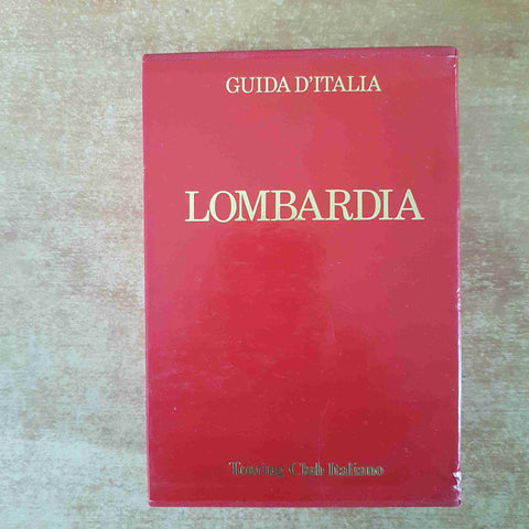 GUIDA D'ITALIA TOURING LOMBARDIA 1987 guida rossa