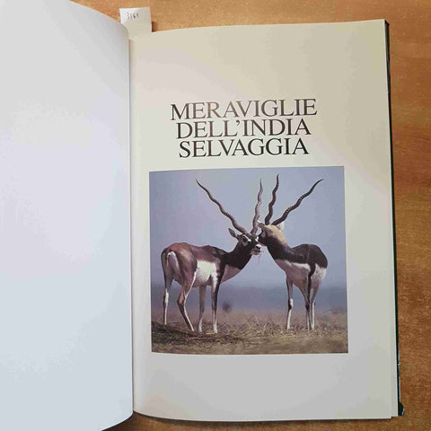 MERAVIGLIE DELL'INDIA SELVAGGIA Rajesh Bedi 1994 EDICART