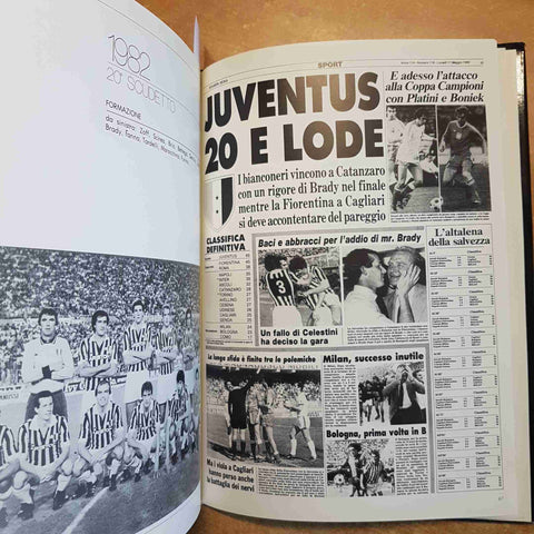 LA JUVENTUS NELLA STORIA forte editore 1984 platini boniek paolo rossi zoff brio