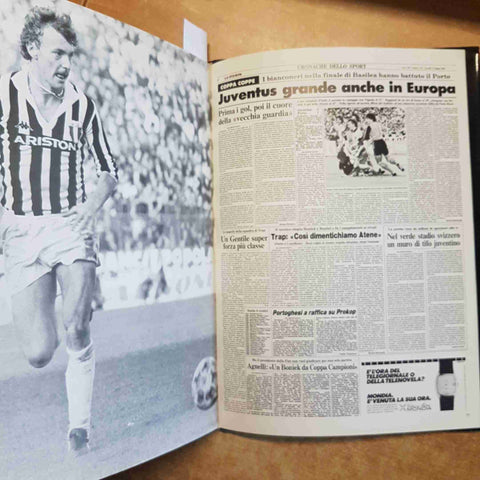 LA JUVENTUS NELLA STORIA forte editore 1984 platini boniek paolo rossi zoff brio