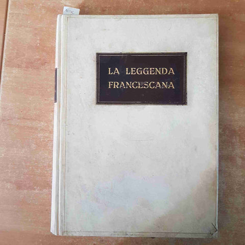 LA LEGGENDA FRANCESCANA 1927 intro VITTORINO FACCHINETTI illustrazioni SEGRELLES