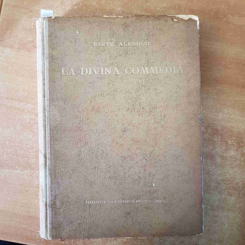 LA DIVINA COMMEDIA Dante Alighieri 105 illustrazioni di GALIZZI 1944 DE AGOSTINI