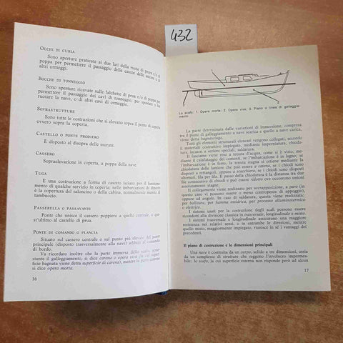 GUIDA ALLA PATENTE NAUTICA PER IMBARCAZIONI A MOTORE 1°edizione 1974 MURSIA