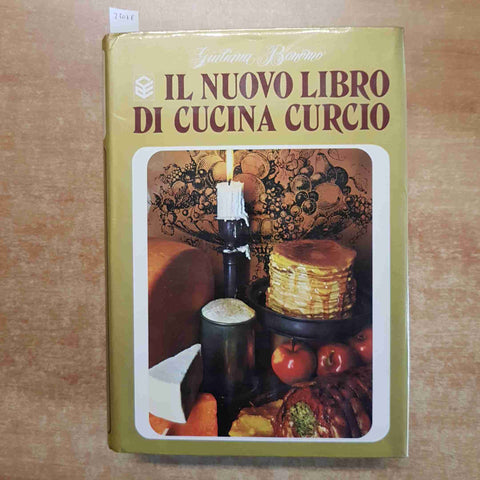 IL NUOVO LIBRO DI CUCINA CURCIO Giuliana Bonomo 1977 ricette segreti consigli