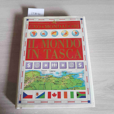 IL MONDO IN TASCA schede geografiche geopolitica MONDADORI 1998