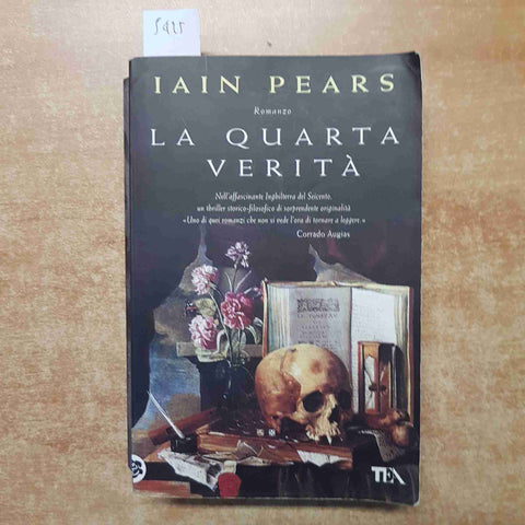 IAIN PEARS - LA QUARTA VERITA' romanzo storico thriller 2011 TEA