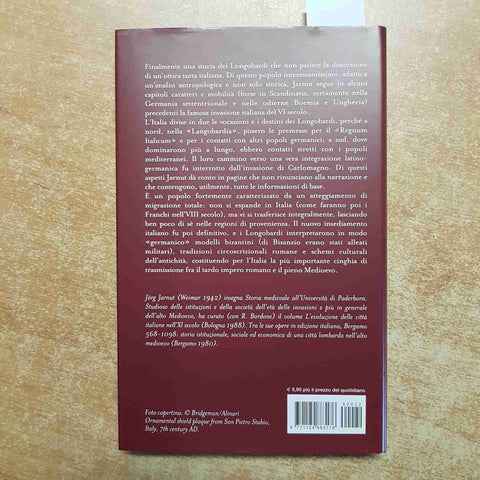 STORIA DEI LONGOBARDI Jorg Jarnut IL GIORNALE 2007 BIBLIOTECA STORICA 22