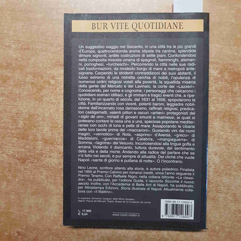 NAPOLI AI TEMPI DI MASANIELLO Nino Leone 2001 BUR VITE QUOTIDIANE