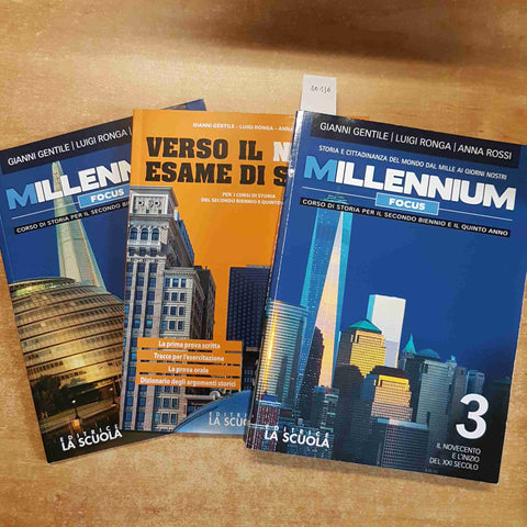 MILLENNIUM FOCUS 3 + verso l'esame + clil LA SCUOLA gentile ronga rossi