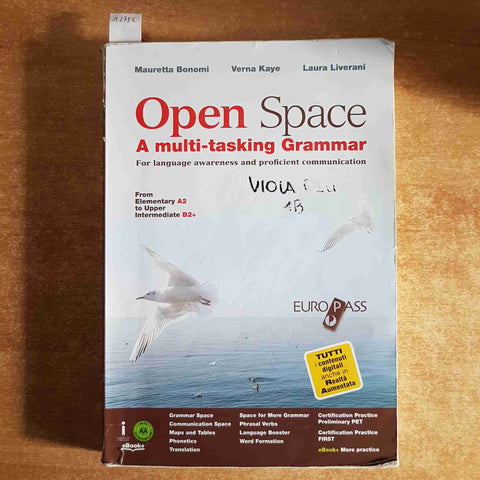 OPEN SPACE A MULTI-TASKING GRAMMAR europass BONOMI KAYE molto scritto evidenziat