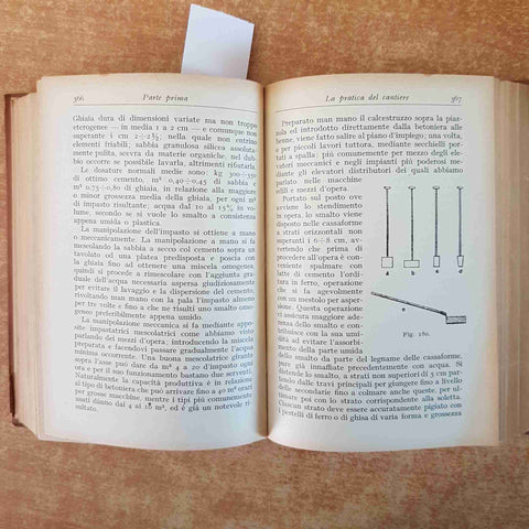 MANUALE COMPLETO DEL CAPOMASTRO ASSISTENTE EDILE 1944 Giuseppe Astrua HOEPLI