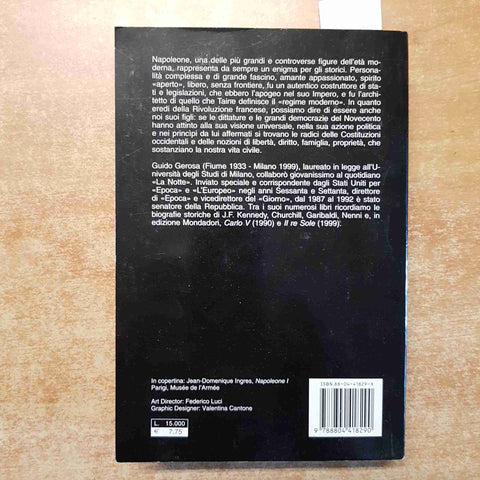 NAPOLEONE UN RIVOLUZIONARIO ALLA CONQUISTA DI UN IMPERO guido gerosa MONDADORI