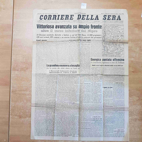 CORRIERE DELLA SERA 17 SETTEMBRE 1941 stalin bolscevichi nipro asse fascismo