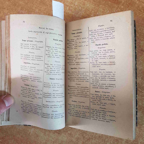 NUOVO DONATO PRINCIPII DI GRAMMATICA LATINA 1877 SALESIANA Celestino Durando