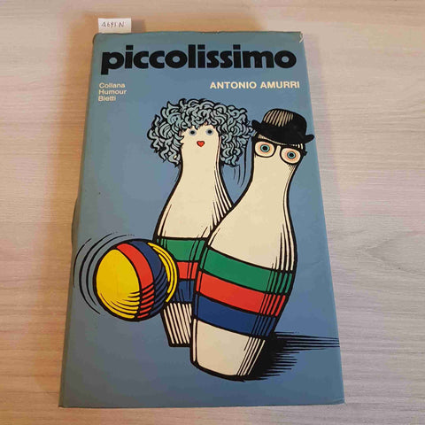 PICCOLISSIMO romanzo umoristico humor ANTONIO AMURRI - BIETTI - 1973