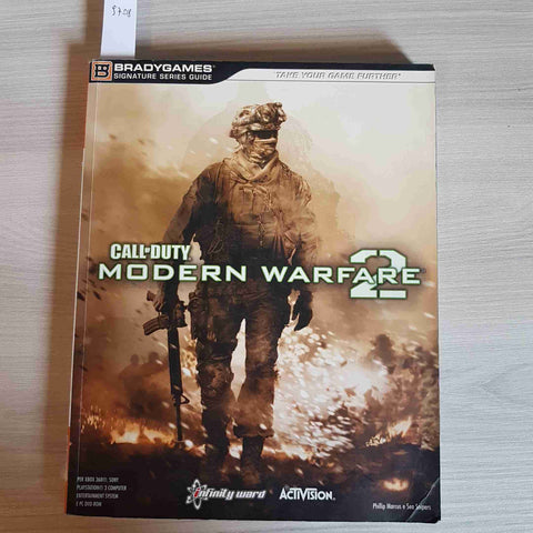 CALL OF DUTY MODERN WARFARE 2 guida BRADYGAMES 2009 xbox 360 playstation