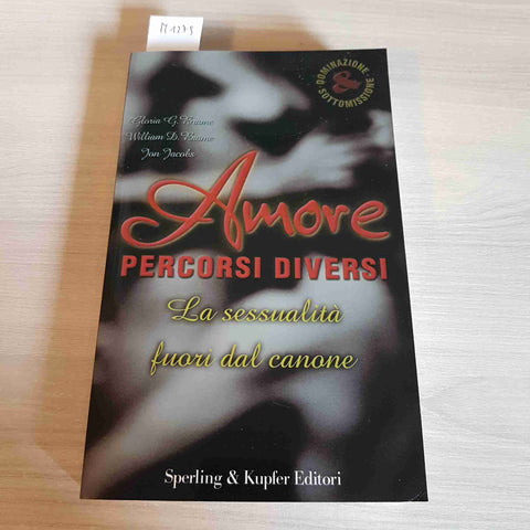 AMORE PERCORSI DIVERSI LA SESSUALITA' FUORI DAL CANONE perversione feticismo