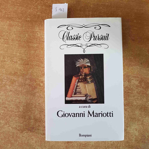 CLASSIC PURSUIT a cura di GIOANNI MARIOTTI 1995 BOMPIANI 1° edizione