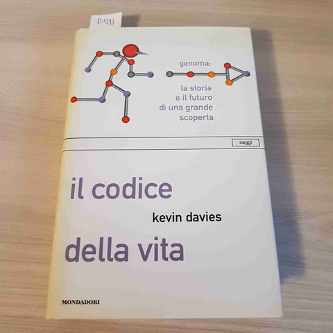 IL CODICE DELLA VITA - KEVIN DAVIES - MONDADORI - 2001