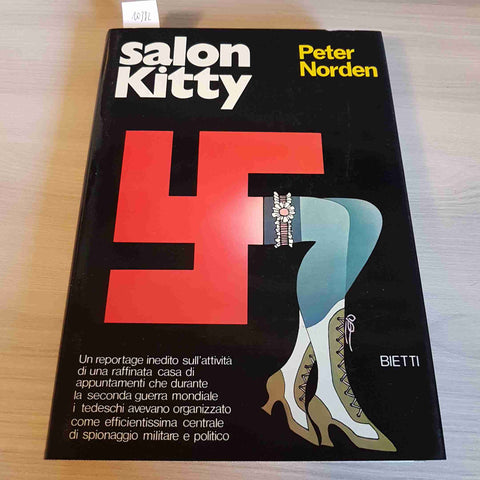 SALON KITTY - PETER NORDEN copertina rigida ILLLUSTRATO BIETTI 1971