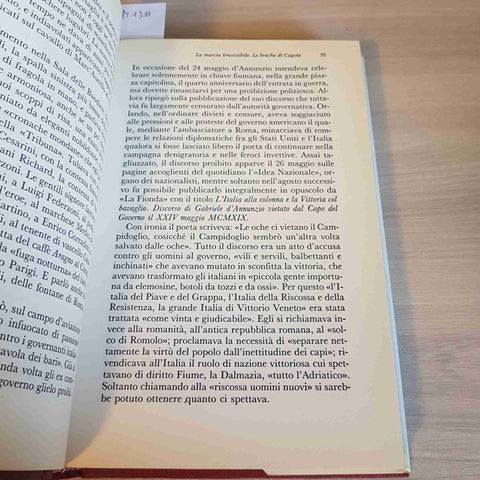 D'ANNUNZIO IL POETA ARMATO - ANTONIO SPINOSA - MONDADORI - 1987 prima edizione