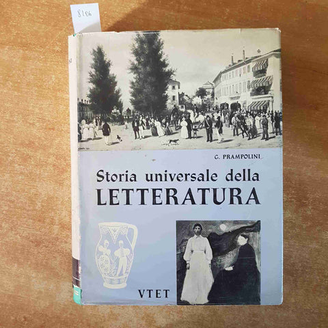 STORIA UNIVERSALE DELLA LETTERATURA volume 5 V 1961 PRAMPOLINI UTET