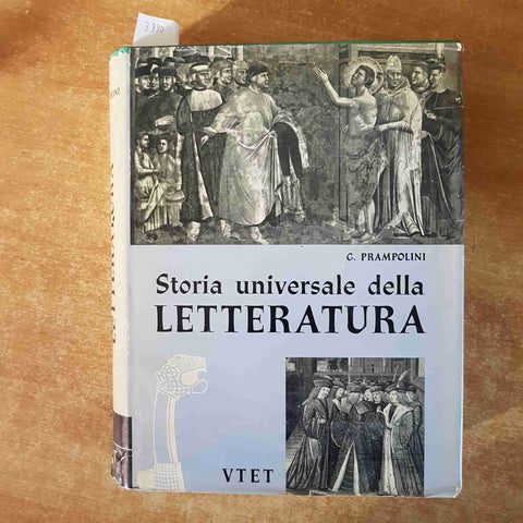 STORIA UNIVERSALE DELLA LETTERATURA volume 3 III 1960 PRAMPOLINI UTET