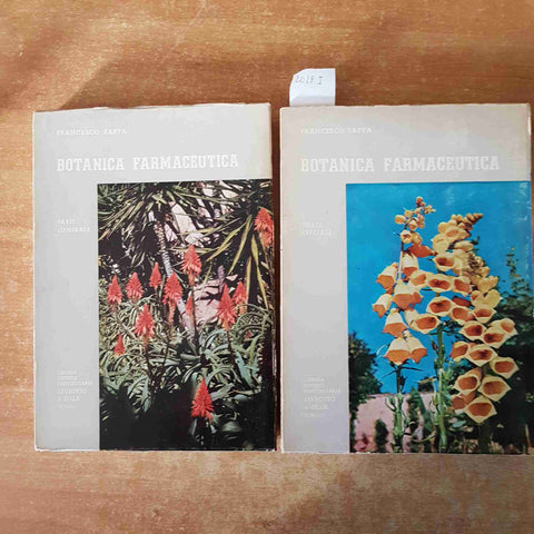 BOTANICA FARMACEUTICA Francesco Sappa 1978 LEVROTTO parte generale + speciale