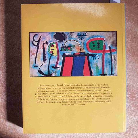 JOAN MIRO' 1893 1983 L'UOMO E LA SUA OPERA 1987 Walter Erben TASCHEN