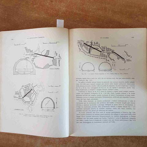 URBANISTICA LA TECNICA Giorgio Rigotti 1956 UTET strade aree verdi costruzioni