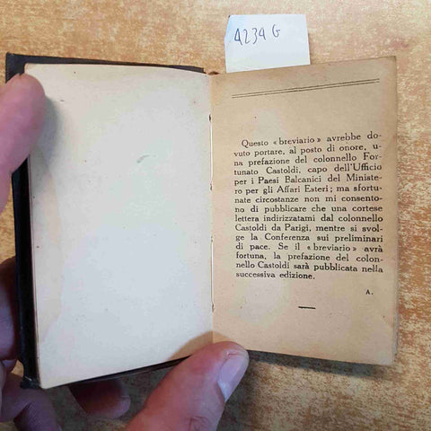 AZZARITA L'ITALIA IN ORIENTE raccolta di breviari intellettuali IST. EDIT. ITAL