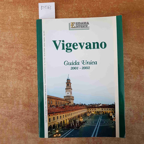 VIGEVANO GUIDA UNICA con carta in grande formato