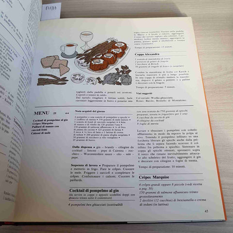 IL LIBRO DEI 100 MENU IN 60 MINUTI - JARATT, MUZZULINI - MONDADORI - 1985